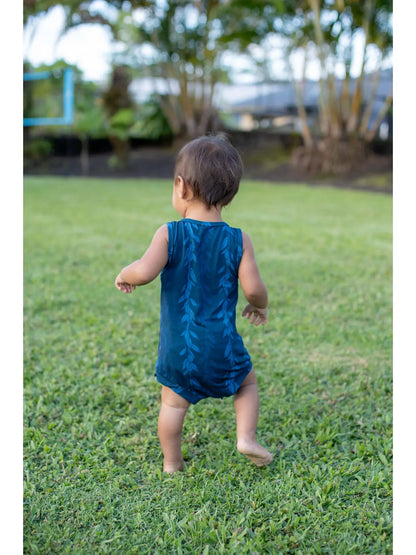 Blue Maile Strands Tank Bamboo Tank Romper