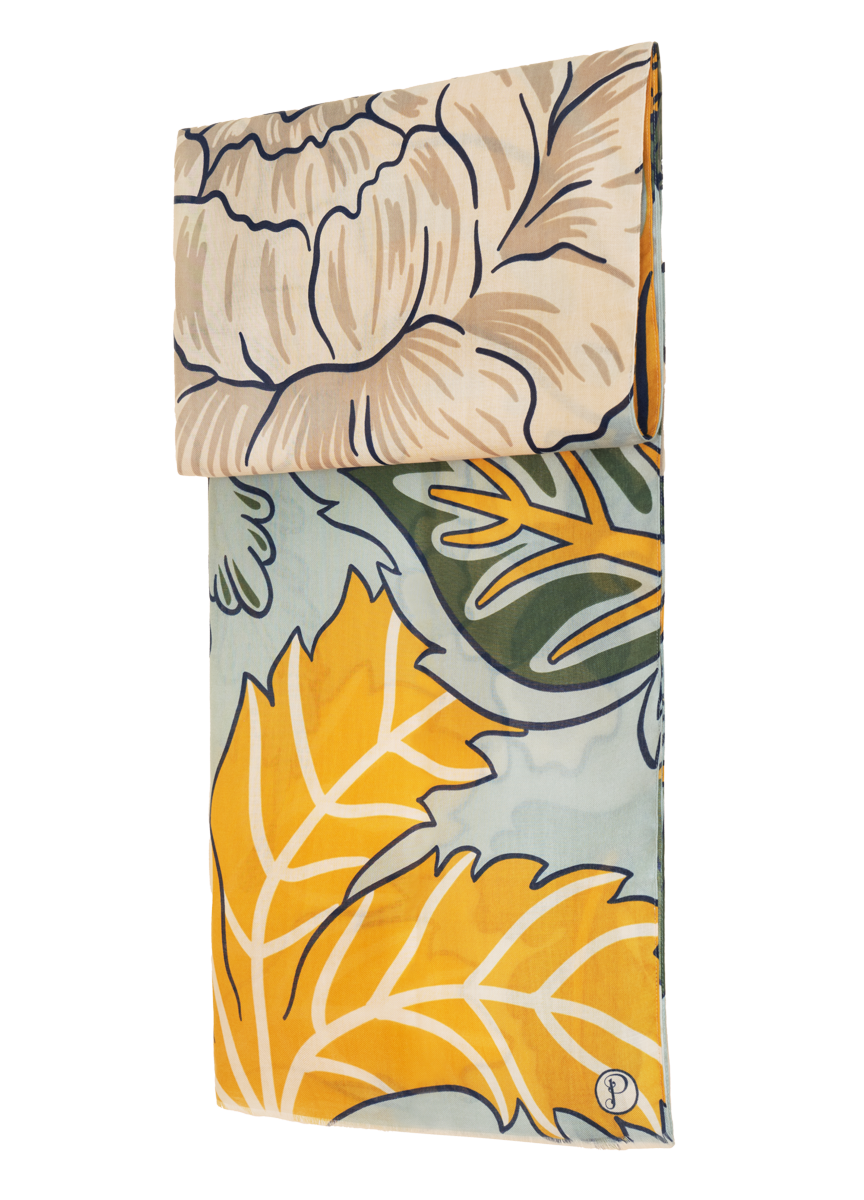 Printed Wild Floral Scarf