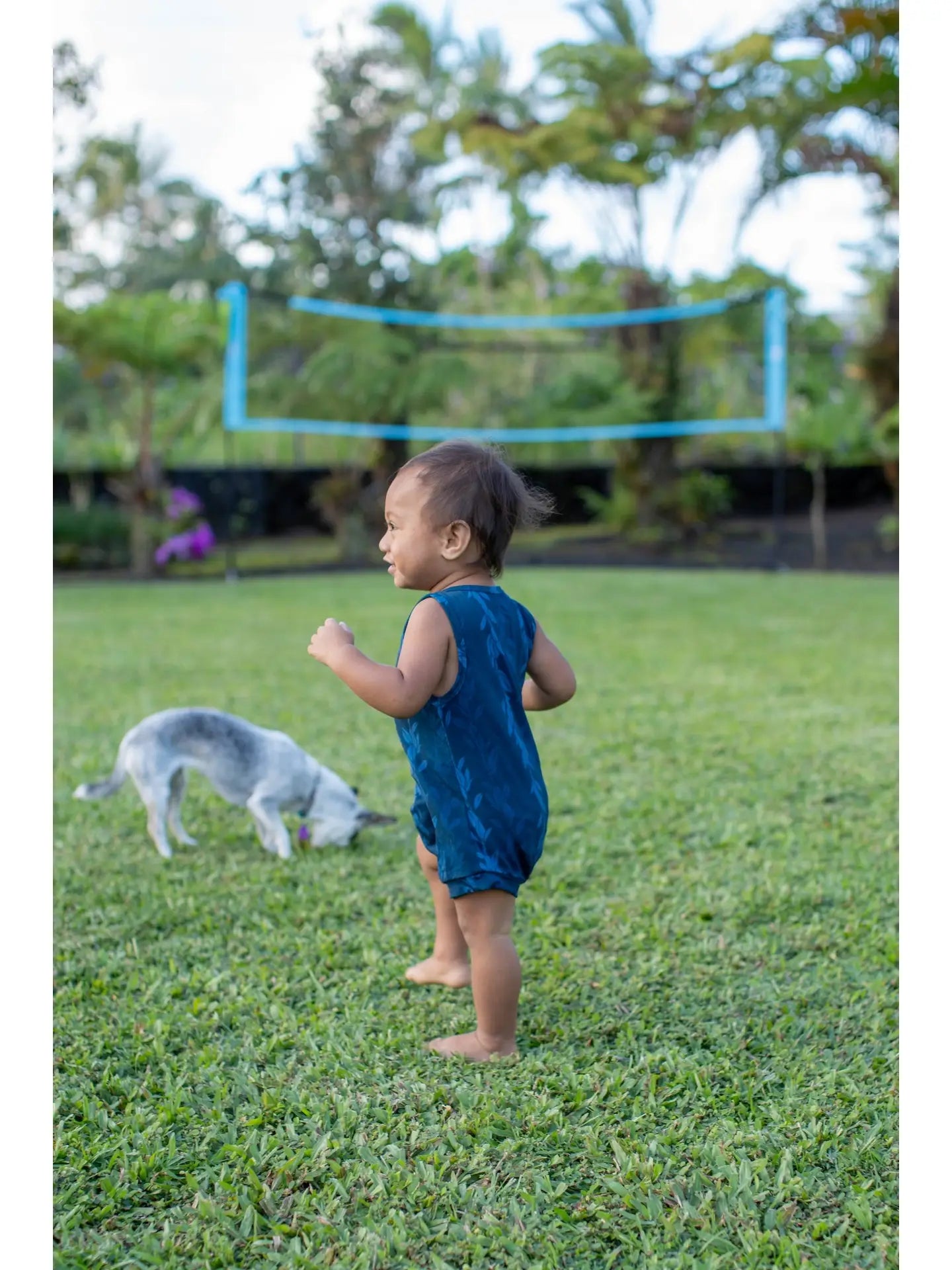 Blue Maile Strands Tank Bamboo Tank Romper