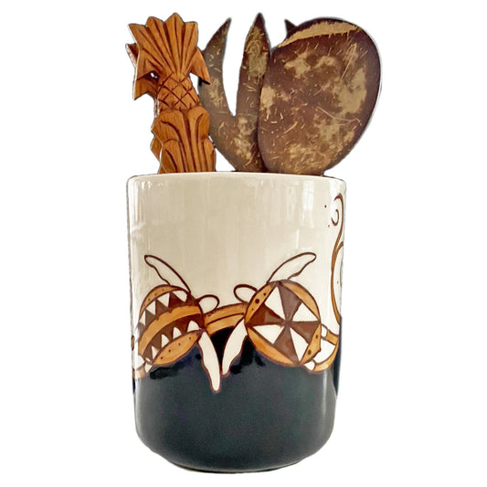 Utensil Holder Tapa Honu
