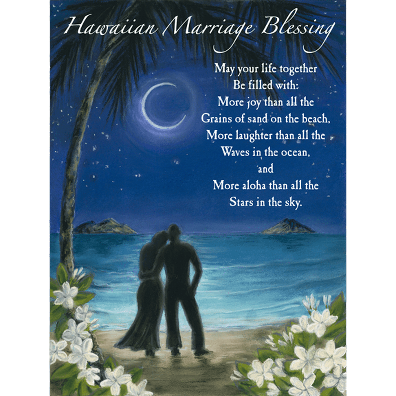 Hawaiian Marriage Blessing Print