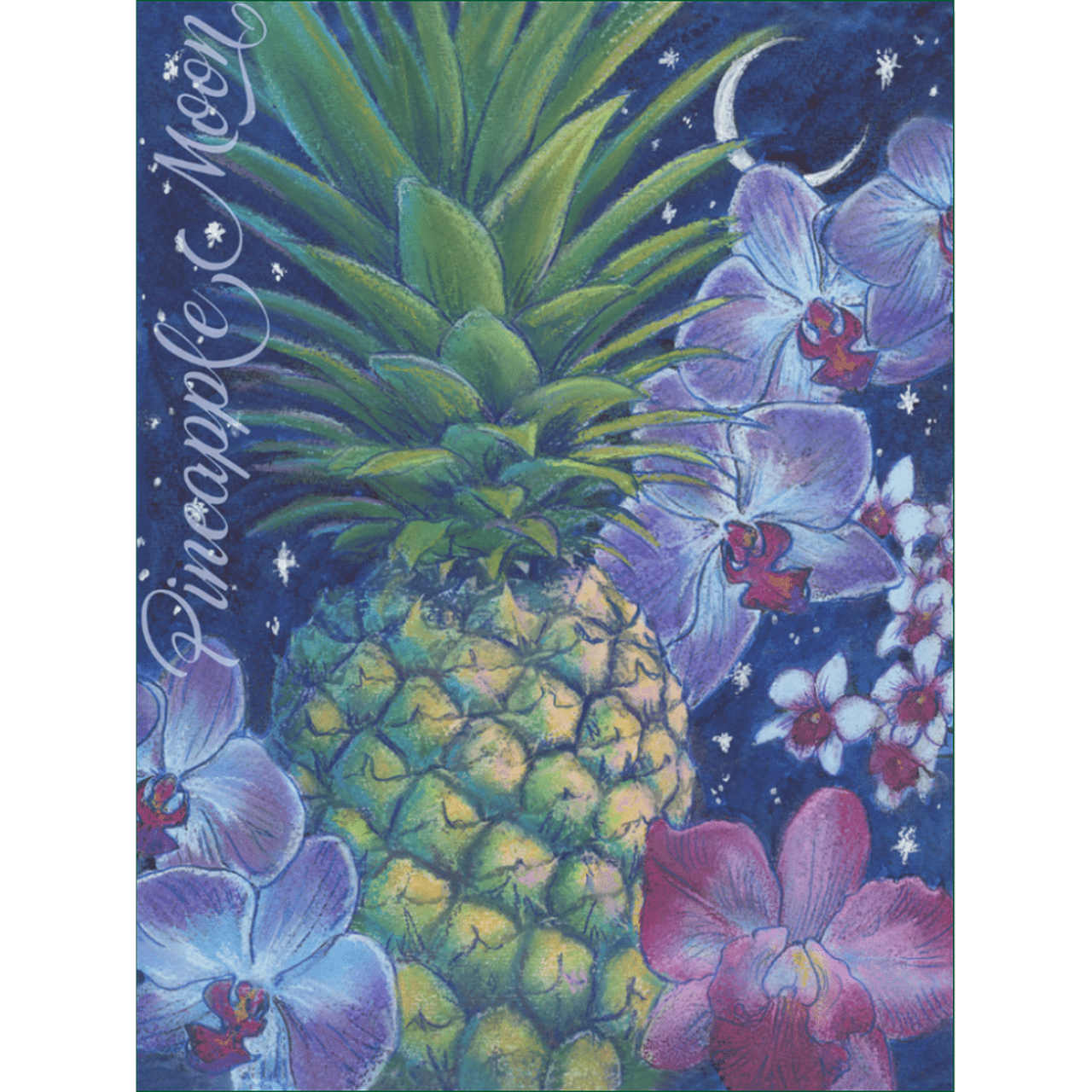Pineapple Moon Print