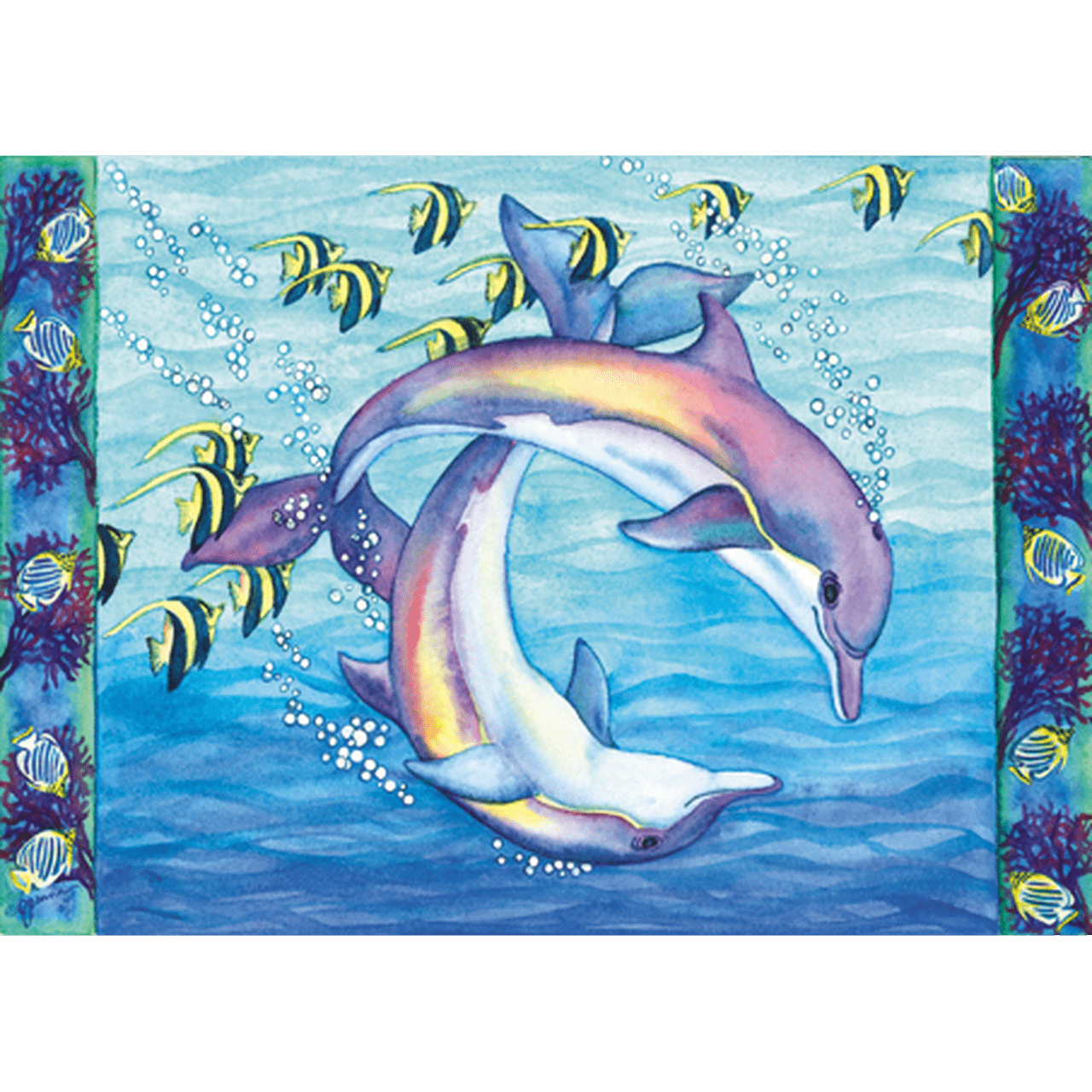 Spinner Dolphins Print
