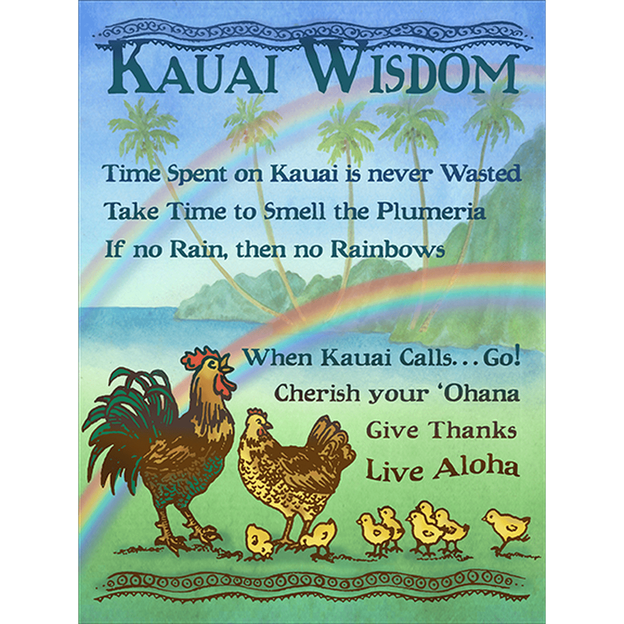 Kauai Wisdom Print