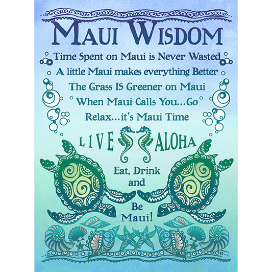 Maui Wisdom Print