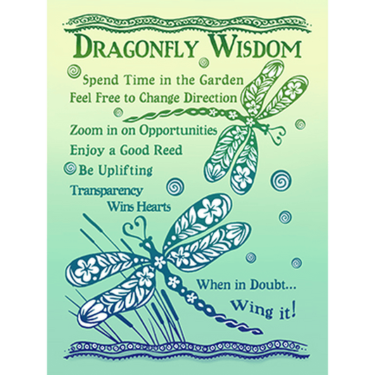 Dragonfly Wisdom Print