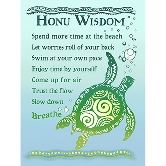 Honu Wisdom Print