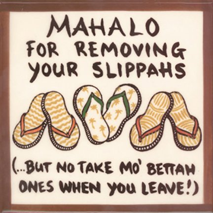 Banana Patch Studio Mahalo for Removing Your Bikini