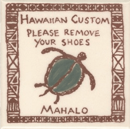 Petro Honu (Turtle) Mahalo Tile
