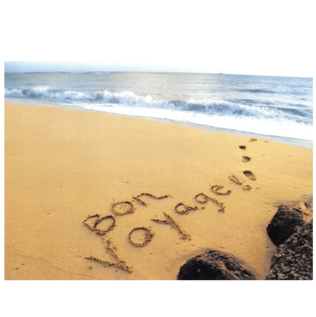 Bon Voyage (Polihale Beach) Greeting Card