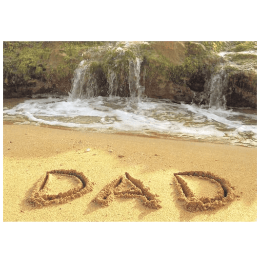 Dad (Salt Pond Beach) Greeting Card