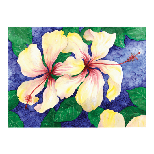 Two Hibiscus Giclée