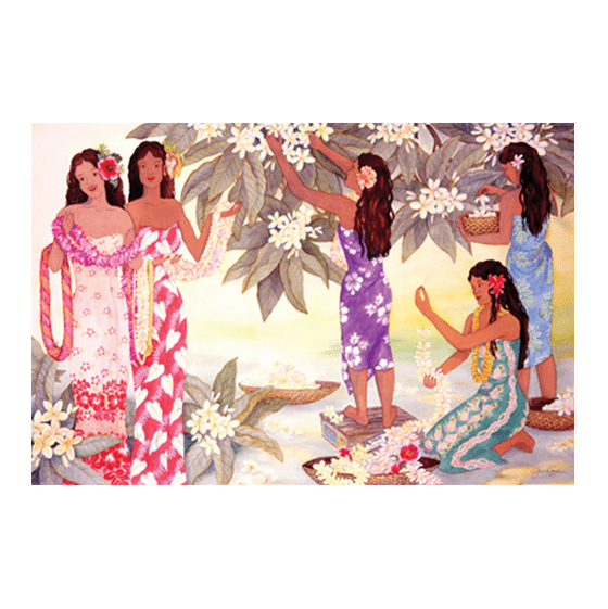 Lei Makers Giclee