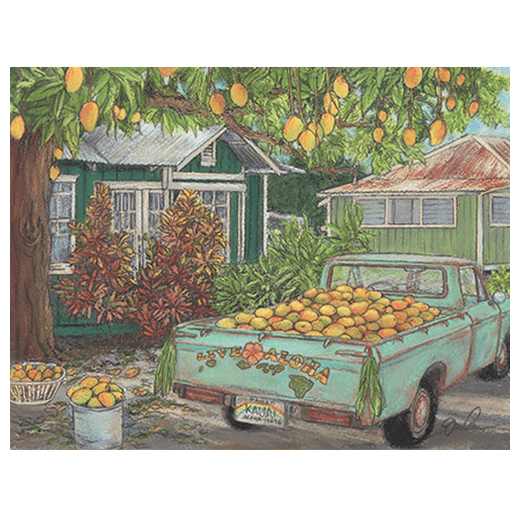 Mango Harvest print
