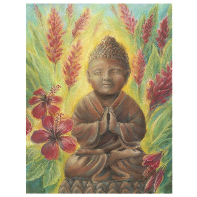 Young Buddha, Red Ginger Giclée
