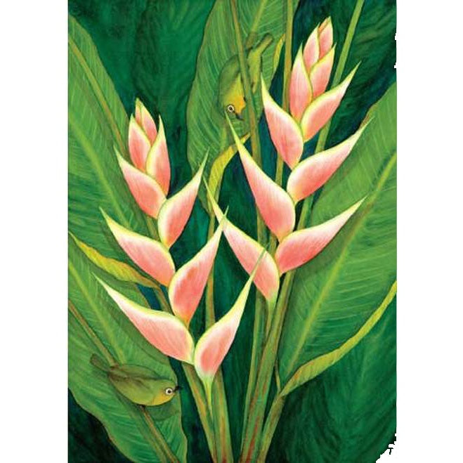 Heliconia Greeting Card